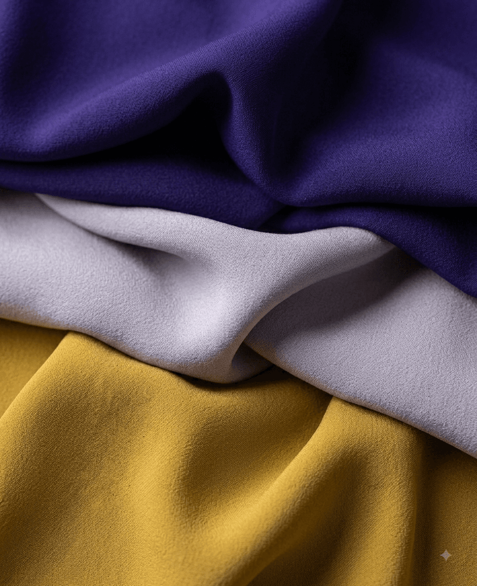 Premium Italian crepe fabric