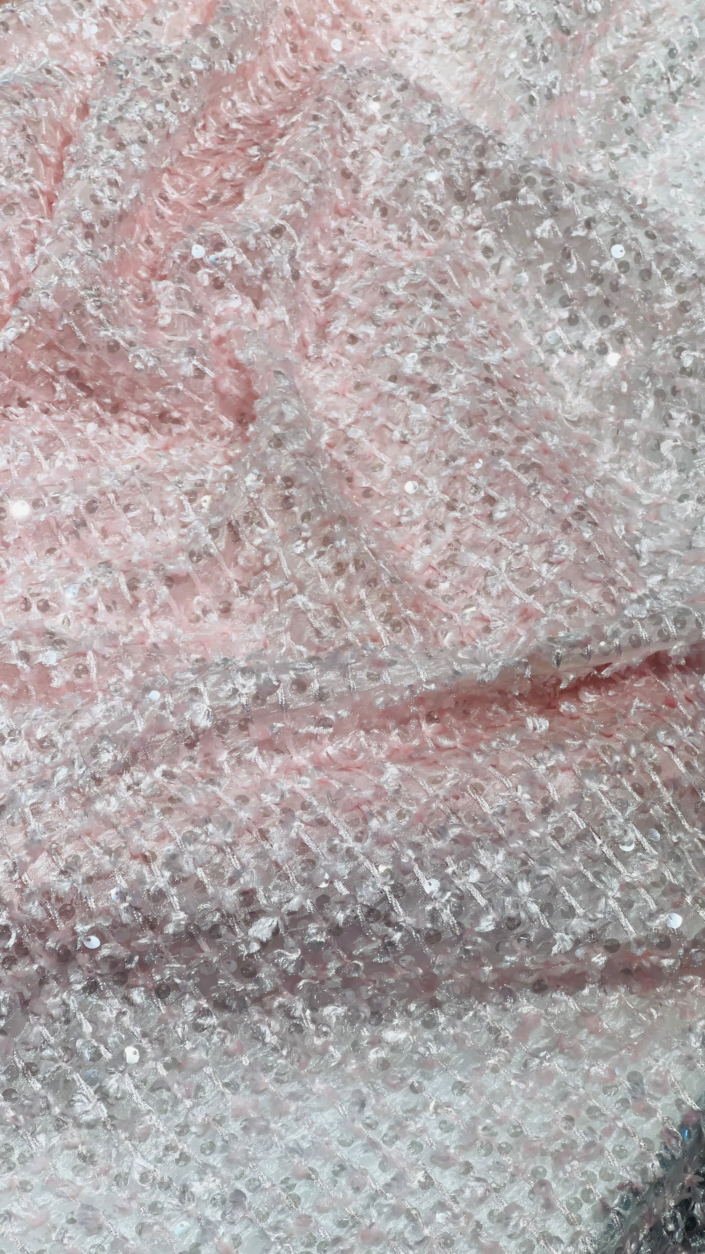 Textured Organza Fabric image