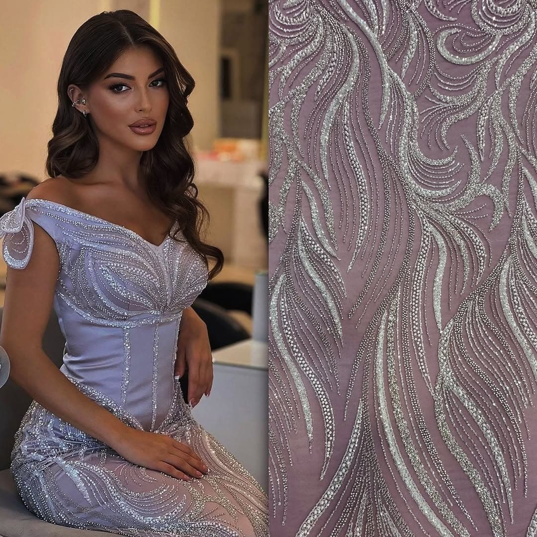 Blossom Veil Fabric image