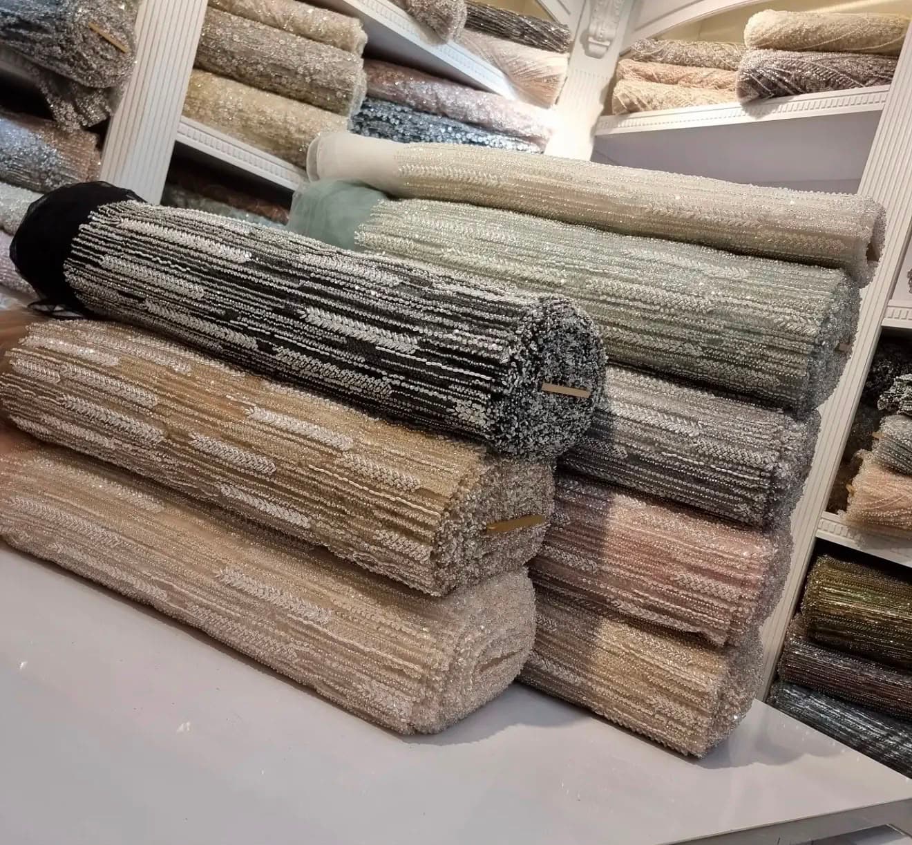Soft Bloom Fabric image
