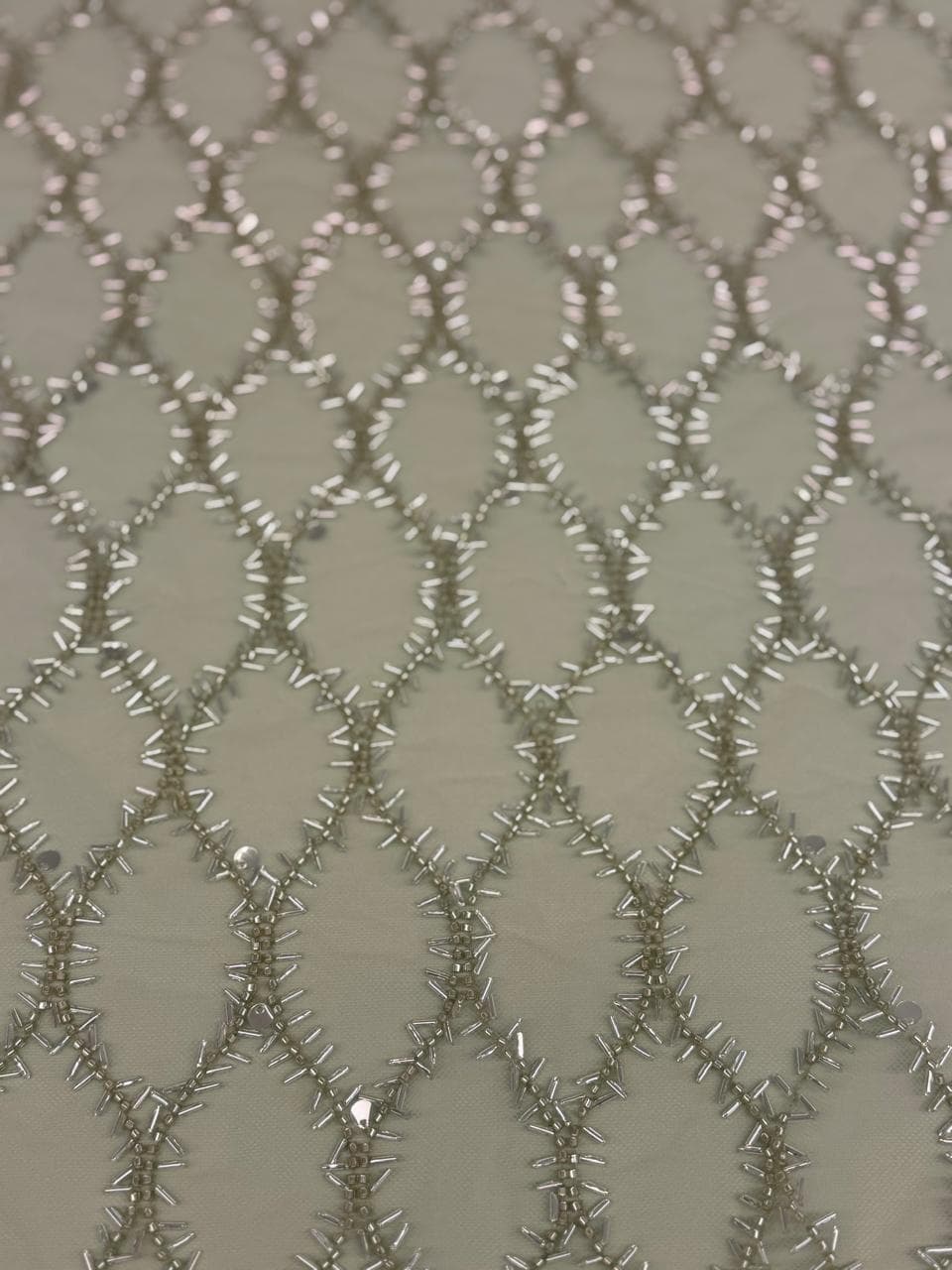 Pearl Meadow Fabric image